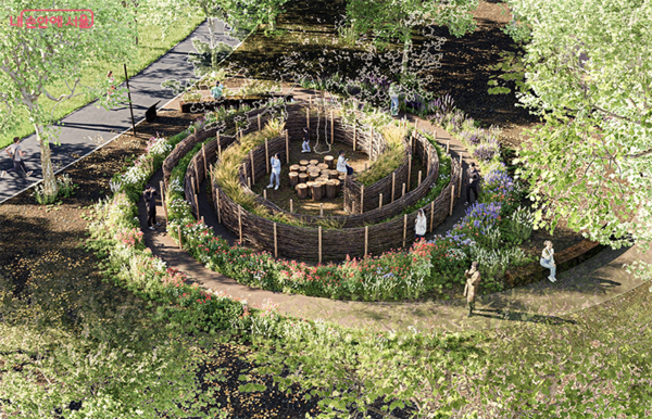 보라매공원에 조성될 작가정원 중 일부 예상도. 사진제공= 내 손안에 서울