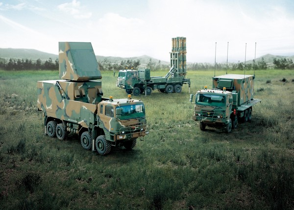 탄도탄 요격하는 천궁 II. 출처=방위사업청