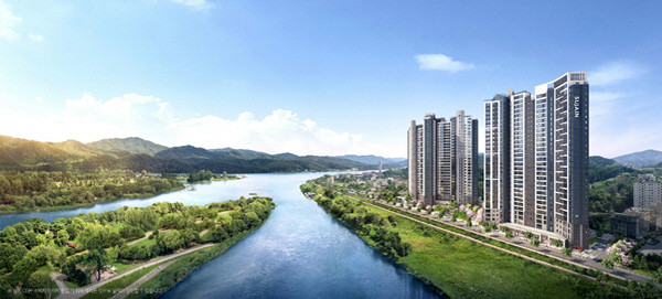 자라섬 수자인 리버페스타 투시도  출처=㈜BS한양