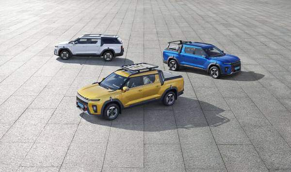 KG모빌리티가 무쏘 EV를 공식 출시했다. 사진=KG모빌리티