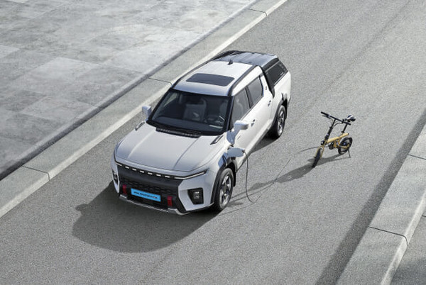 KG모빌리티가 무쏘 EV를 공식 출시했다. 사진=KG모빌리티