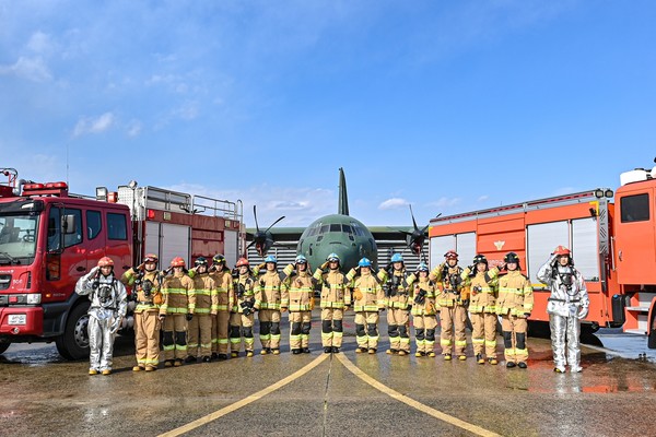 공군 5비 소방구조중대. 사진=대한민국 공군