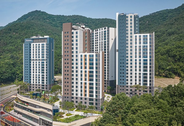 조례 수자인 에디션 준공 사진