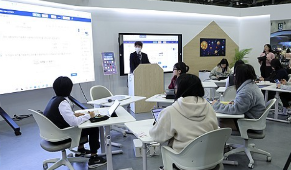 AI를 활용한 미래 교실. 사진=연합뉴스