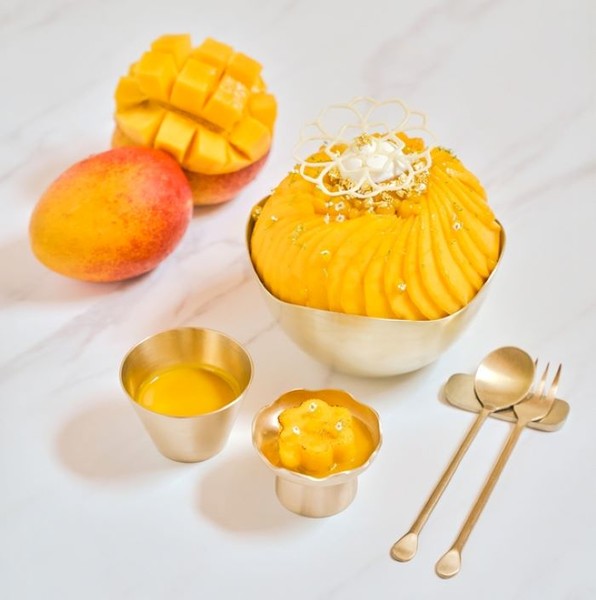 포시즌스호텔서울의 제주 애플 망고 빙수. 사진=포시즌스호텔서울