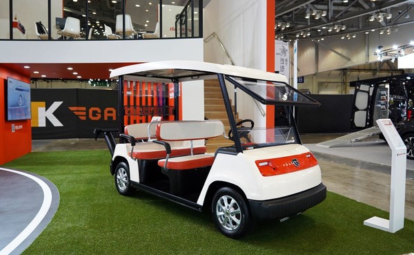 대동모빌리티가 부산모터쇼에서 공개한 스마트 모빌리티 'HG-200'. 사진=대동모빌리티