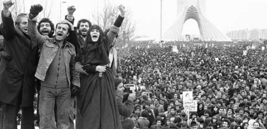 1978년 이란 혁명. 사진=갈무리