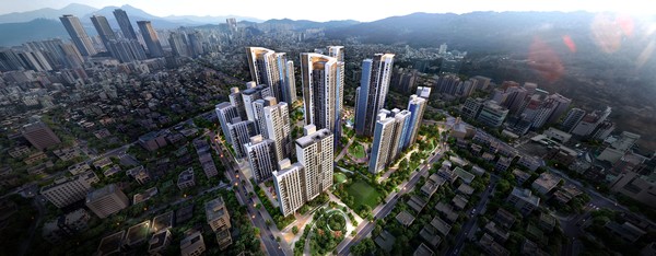 면목7구역 재개발 조감도. 사진=SK에코플랜트