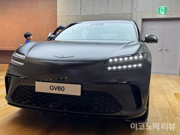 제네시스 GV60. 사진=양정민 이코노믹리뷰 기자