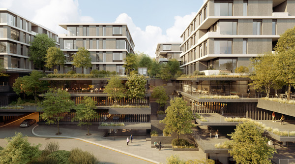 트라나 서래 투시도. 사진=대우건설