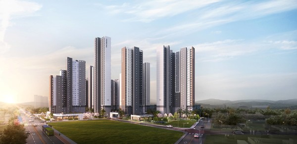 도마 포레나해모로 투시도. 사진=한화건설