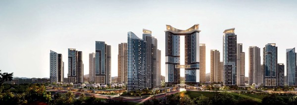 구리 수택동 재개발사업지 투시도