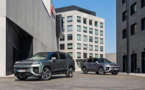 KGM이 액티언을 론칭하고 시승행사를 가지고 있다. 사진=KGM