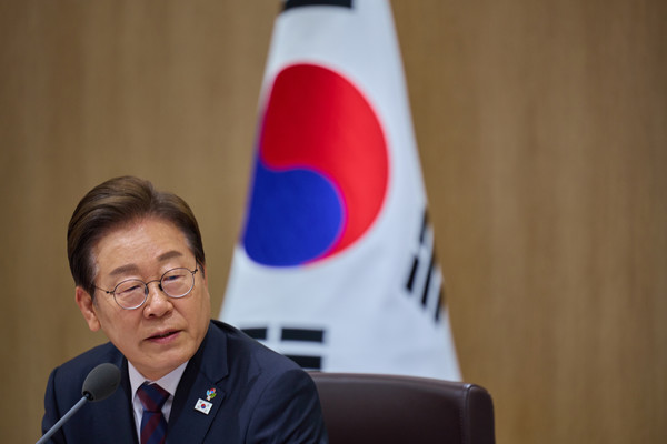 이재명 대통령이 6월 10일 서울 용산 대통령실에서 국무회의를 주재하고 있다. 사진=연합뉴스/대통령실