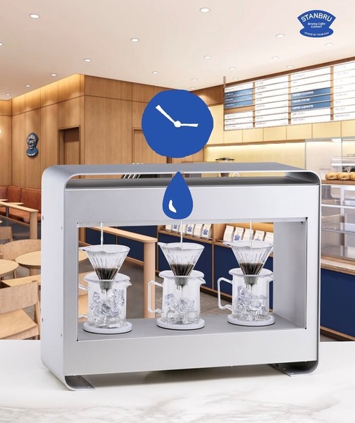 롯데GRS의 신규 커피 브랜드 '스탠브루'. 사진=스탠브루 인스타그램