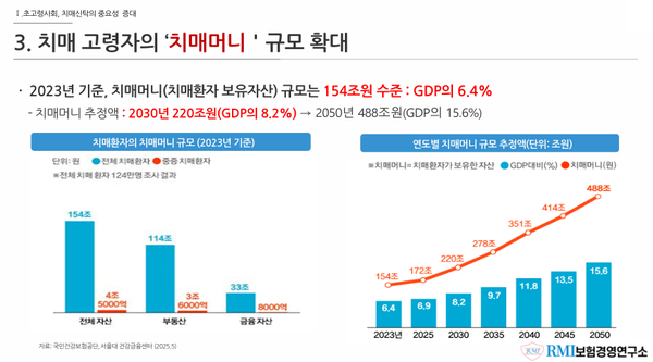 자료=국민건강보험공단, 서울대 건강금융센터, RMI보험경영연구소 류건식 연구위원 발표자료 캡쳐