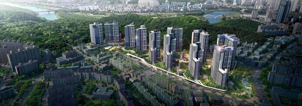 래미안 엘리미엄 울산 조감도. 사진=삼성물산