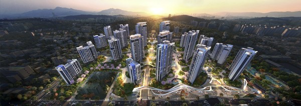 미아9-2구역 재건축사업지 조감도. 사진=현대건설