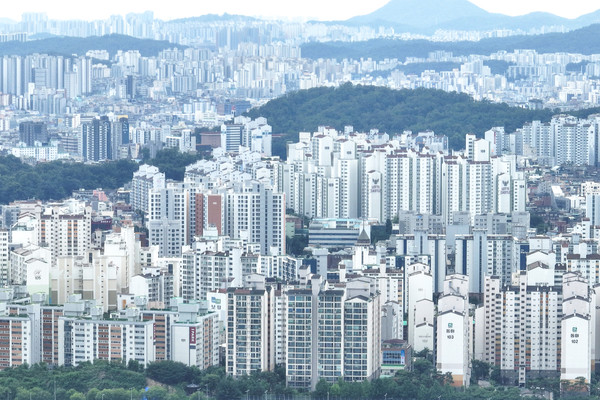 서울 시내 아파트 단지의 모습. 사진=연합뉴스