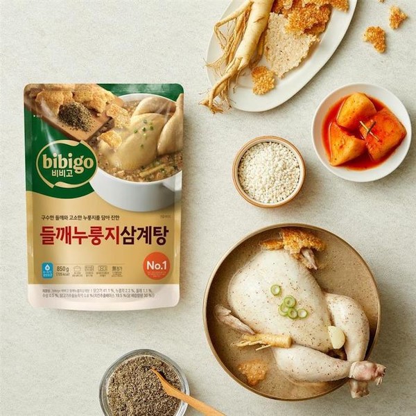 비비고 들깨누룽지 삼계탕. 사진=CJ제일제당