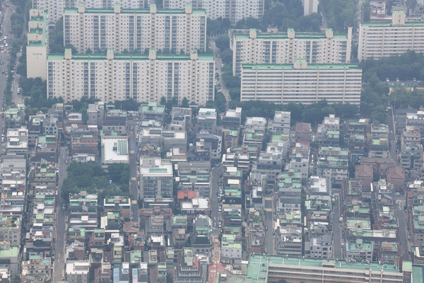 서울 시내 아파트와 빌라단지의 모습. 사진=연합뉴스