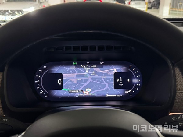 XC90의 계기판. 사진=양정민 이코노믹리뷰 기자