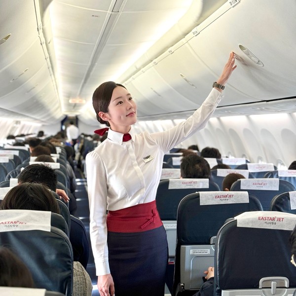이스타항공 객실 승무원. 사진=이스타항공