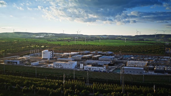 ﻿ 엔비전 제로카본 츠펑 그린 수소·암모니아 생산 공장. 사진=엔비전