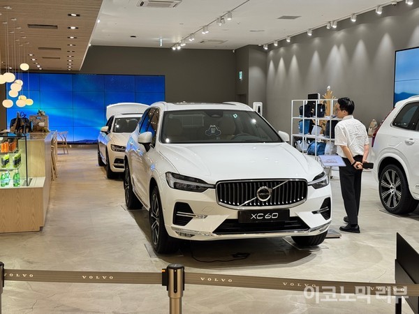 볼보 XC60. 사진=양정민 이코노믹리뷰 기자