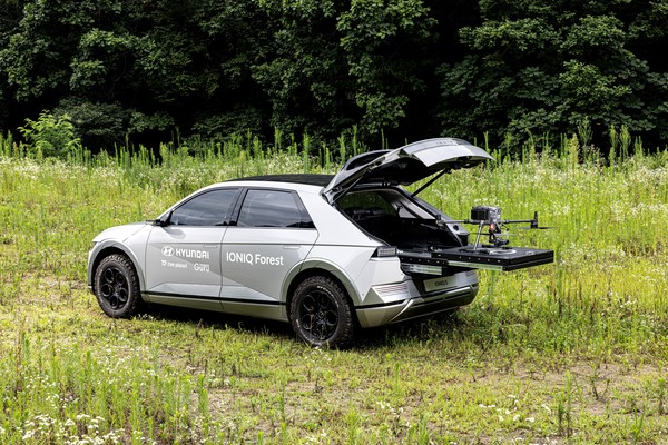 현대차, ‘아이오닉 9 씨드볼 드론 스테이션’ 구축 완료. 사진=현대차그룹