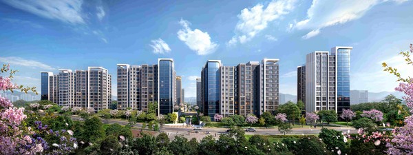 목동 래미안 트라메종 투시도