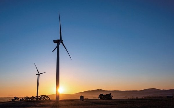 고려아연 ESG경영 일환이자 트로이카 드라이브의 한 축인 호주 신재생에너지 개발사업 계열사 아크에너지 풍력발전단지. 사진=고려아연