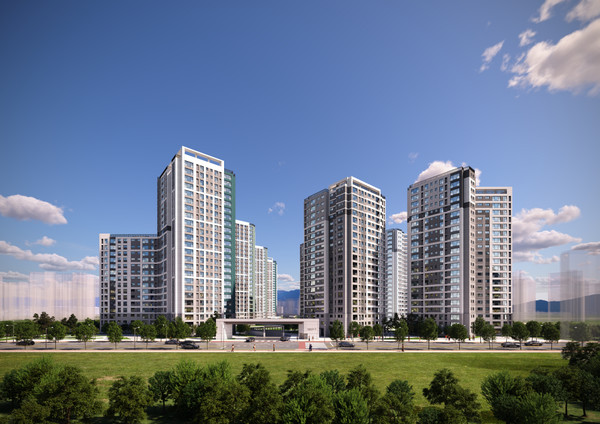 에코델타시티푸르지오 트레파크 투시도. 사진=대우건설