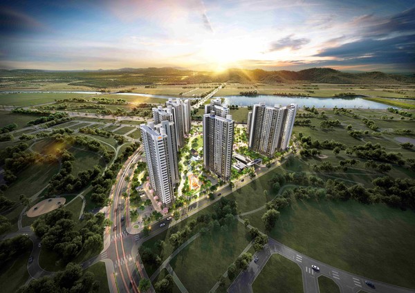 ﻿DL이앤씨가 우선협상대상자로 선정된 ‘광명시흥 민간참여 공공주택건설사업’ S1-10·B1-3블록 조감도. 사진=DL이앤씨