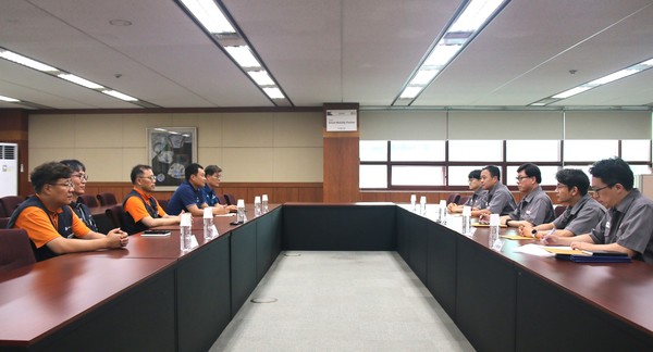 금호타이어 광주공장 재건과 관련해 노사가 특별합의를 진행하고 있다. 사진=금호타이어