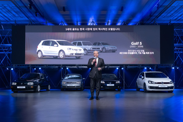 폭스바겐코리아가 8세대 부분변경 모델 '신형 골프'를 한국 시장에 공식 출시했다고 16일 밝혔다. 사진=폭스바겐코리아