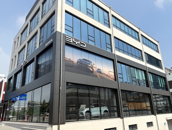 삼천리EV 'BYD Auto 부천 전시장' 외경. 사진=삼천리EV