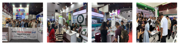 농림축산식품부와 한국농어촌공사는 지난 달 29일부터 31일까지 자카르타에서 열린 '2025년 인도네시아 농기계·농업기술 박람회'에 국내 농기자재 기업들과 함께 한국관을 운영했다. 출처=한국농어촌공사