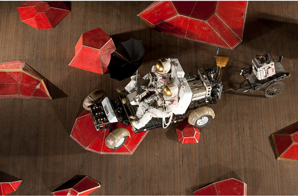 ©Installation view of Tom Sachs, ‘Space Program: Mars’, Park Avenue Armory, New York, 2012
