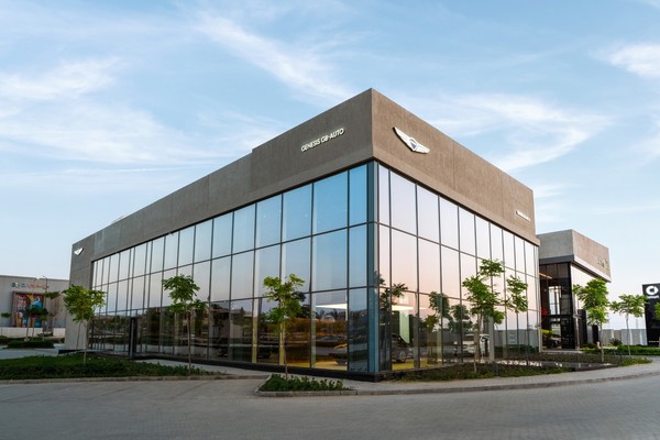 제네시스 이집트 전시장. 사진=현대차그룹