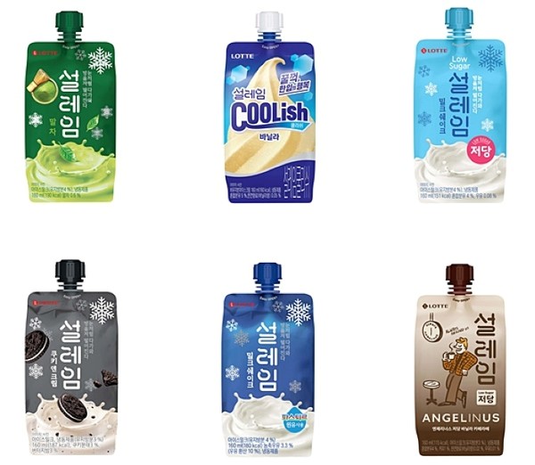 설레임 6종 라인업. 사진=롯데웰푸드