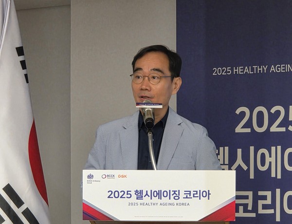 김광일 분당서울대학교병원 노년내과 교수. 사진=김민지 기자.