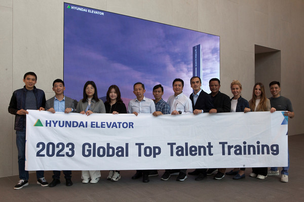 해외인재 초청교육 현장. 사진=현대엘리베이터