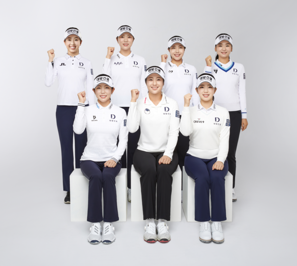 2025 대방건설 골프단 모습. 출처=대방건설