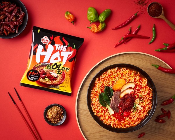 오뚜기 더핫열라면. 사진=오뚜기