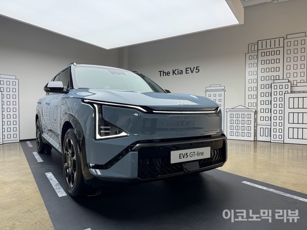 기아 EV5 GT라인. 사진=양정민 이코노믹리뷰 기자