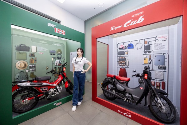 혼다 박스 포토존 이벤트 현장. 사진=혼다코리아