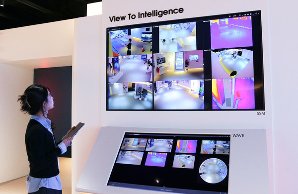 한화비전의 AI CCTV 기술. 사진=한화비전
