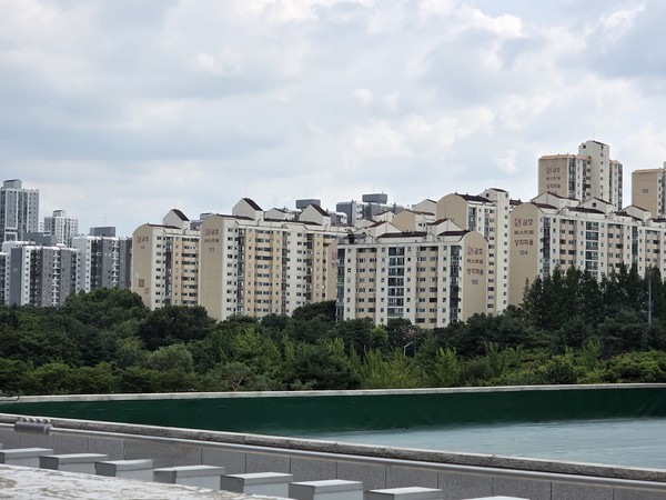 1기 신도시인 경기도 분당의 아파트 단지. 사진=김호성 기자.