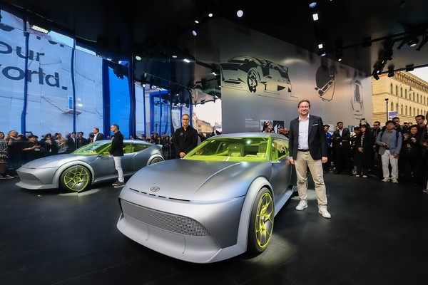 현대자동차는 9일(현지시간) 독일 뮌헨에서 열린 ‘IAA 모빌리티 2025(Internationale Automobil-Ausstellung Mobility 2025)’에 참가해 ‘콘셉트 쓰리’를 선보였다. 사진=현대차그룹